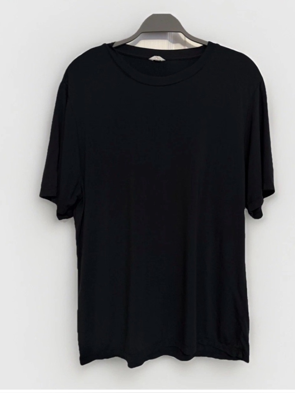Eberjey Short Sleeve Women’s Pajama Top Black Size L Tencel Spandex Loungewear